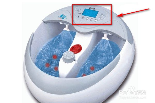 如何启动足浴盆呢？