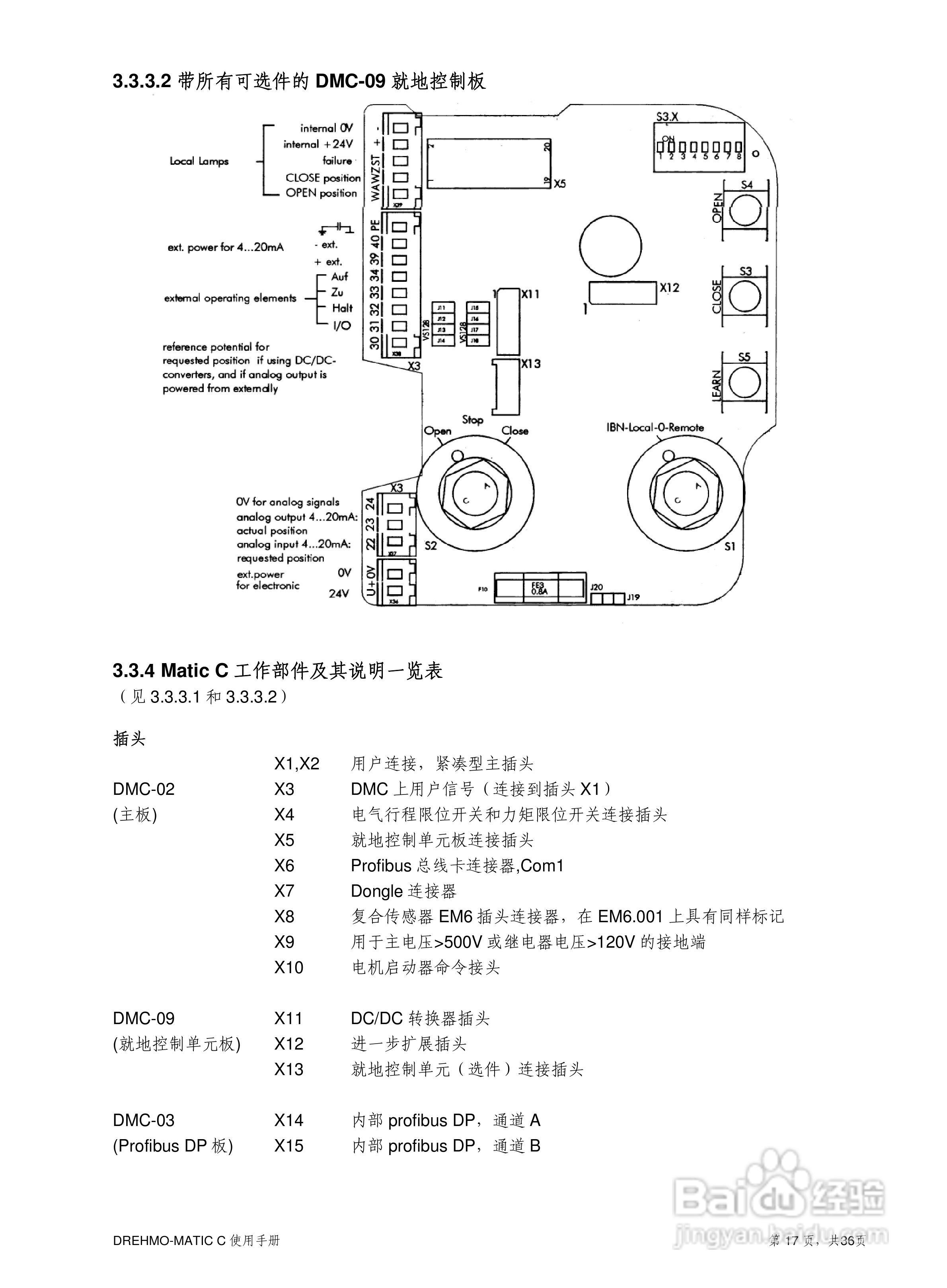 EMG电动执行器中文版使用说明书MATIC/C使用手册:[2]