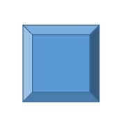 Word文档如何让插入的棱台没有填充颜色