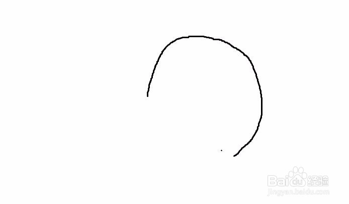 手绘短鼻小胖象的方法