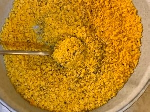 黑椒杏鲍菇鸡米花（