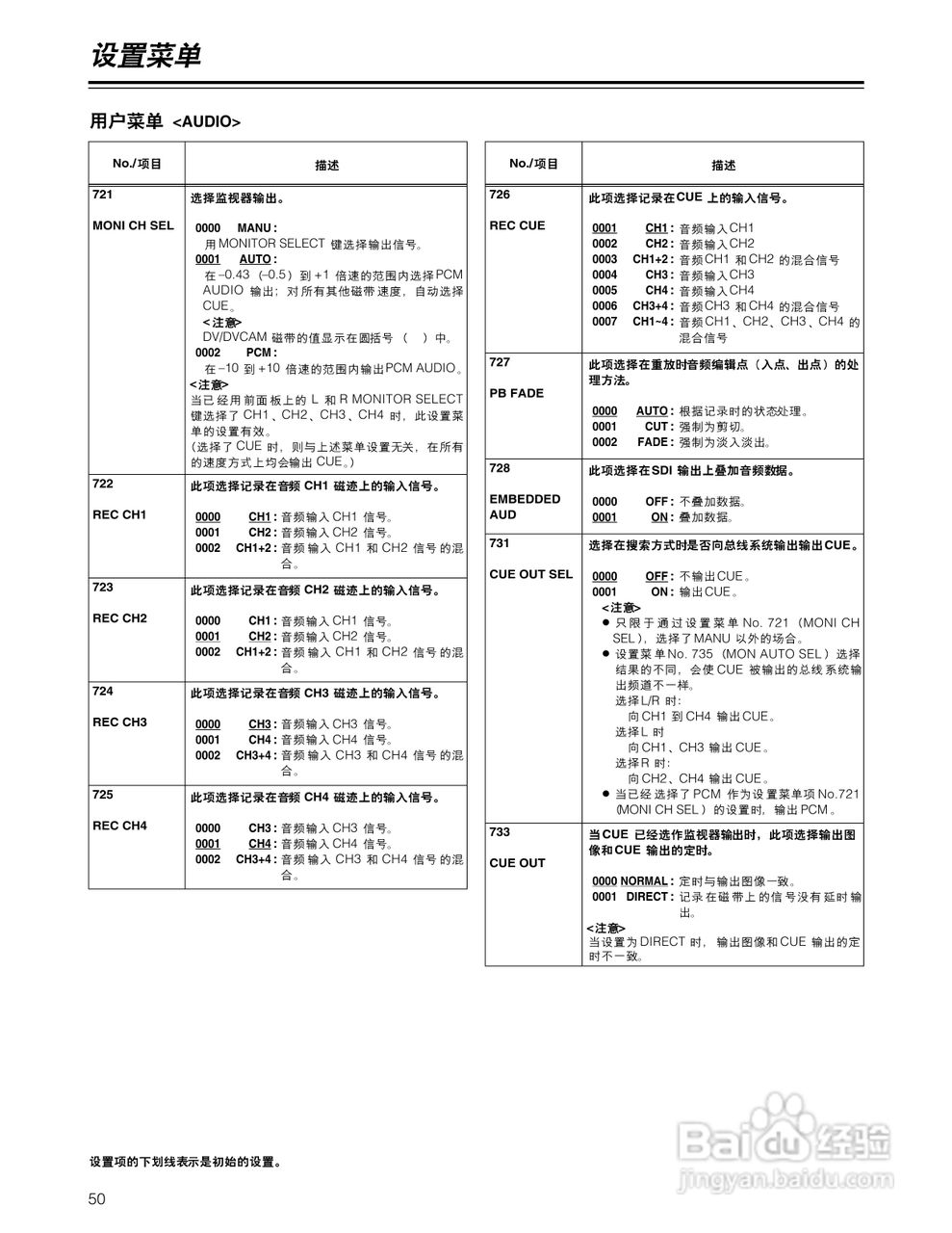 松下AJ-D930BMC数码摄像机说明书:[5]
