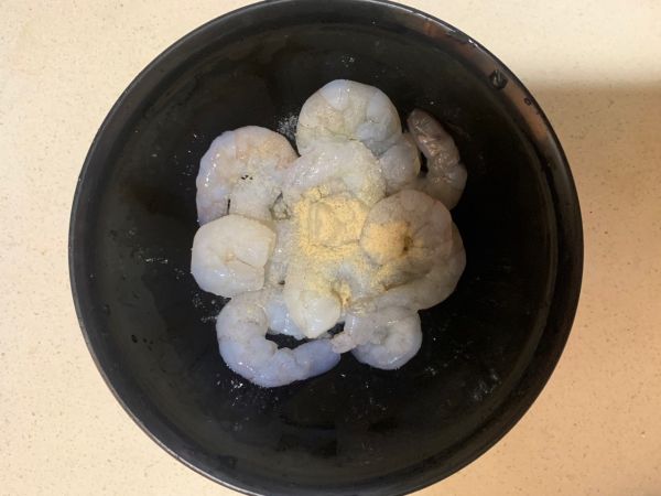 西葫芦鸡蛋虾仁圈