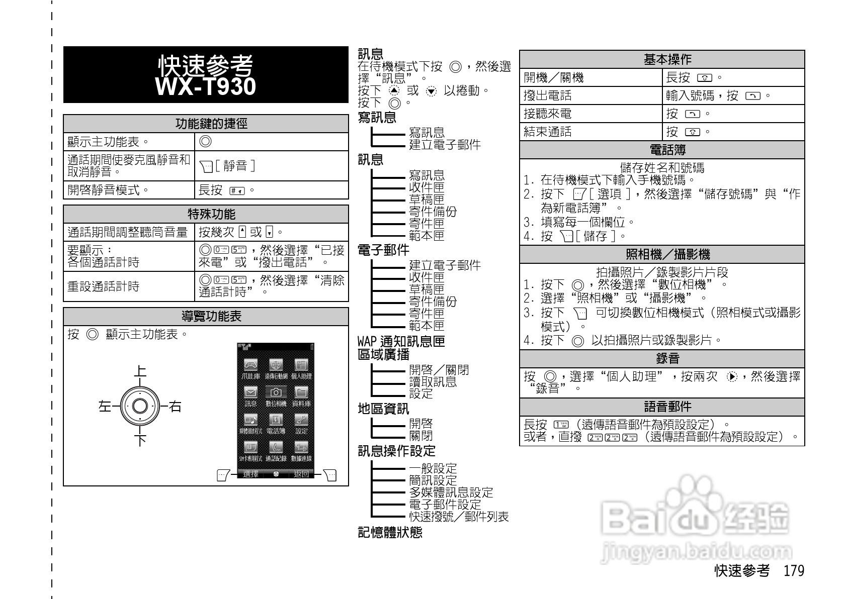 夏普WX-T930手机使用说明书:[18]