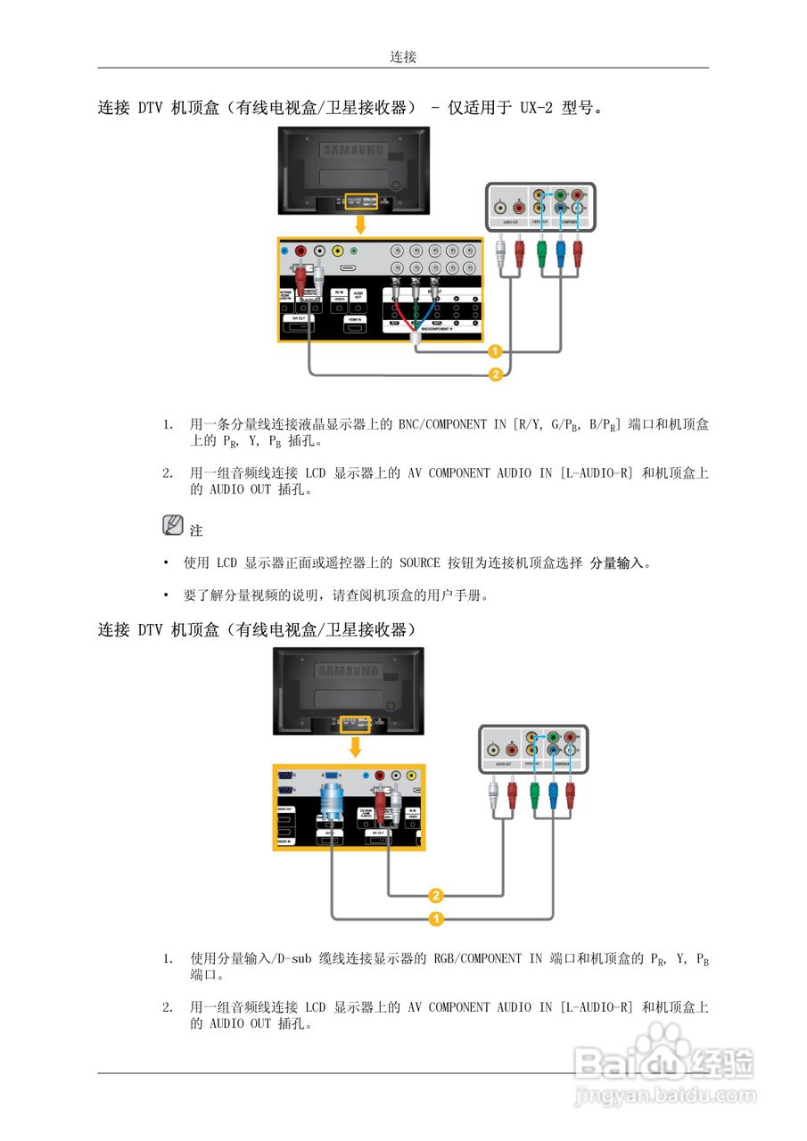 三星460UXN-2液晶显示器使用说明书:[3]