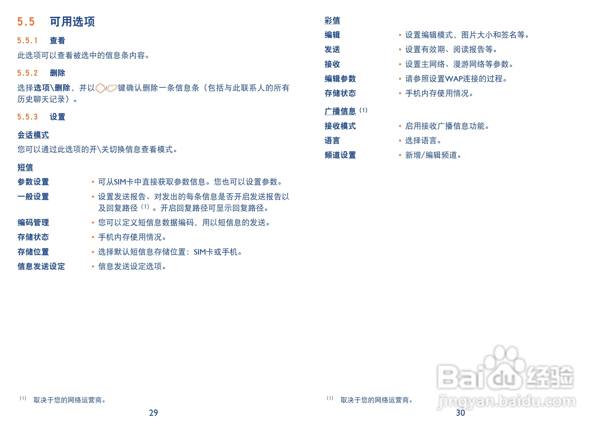 TCL i606手机使用说明书:[2]
