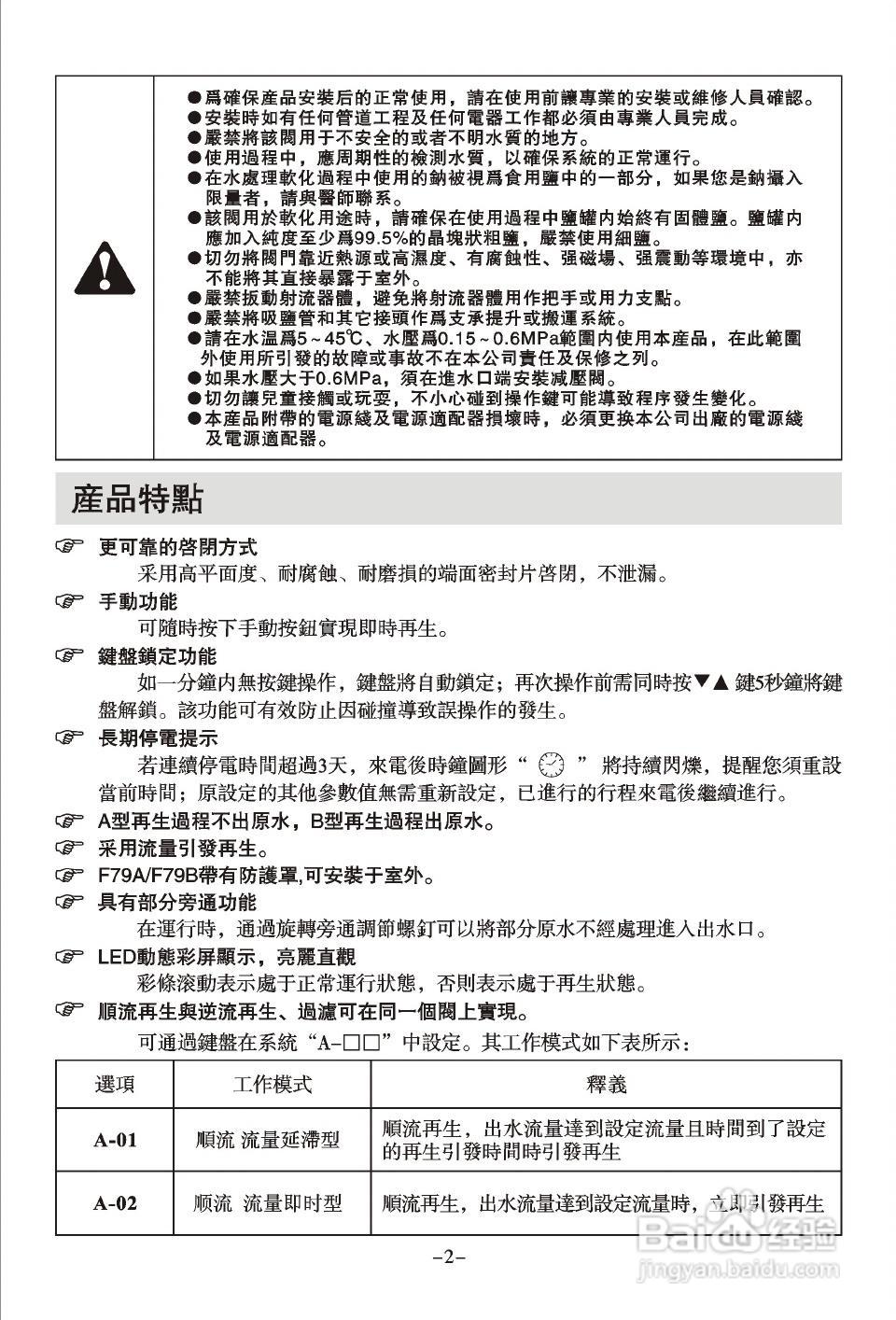 润新TM.F82A-LED多功能控制阀使用说明书:[1]