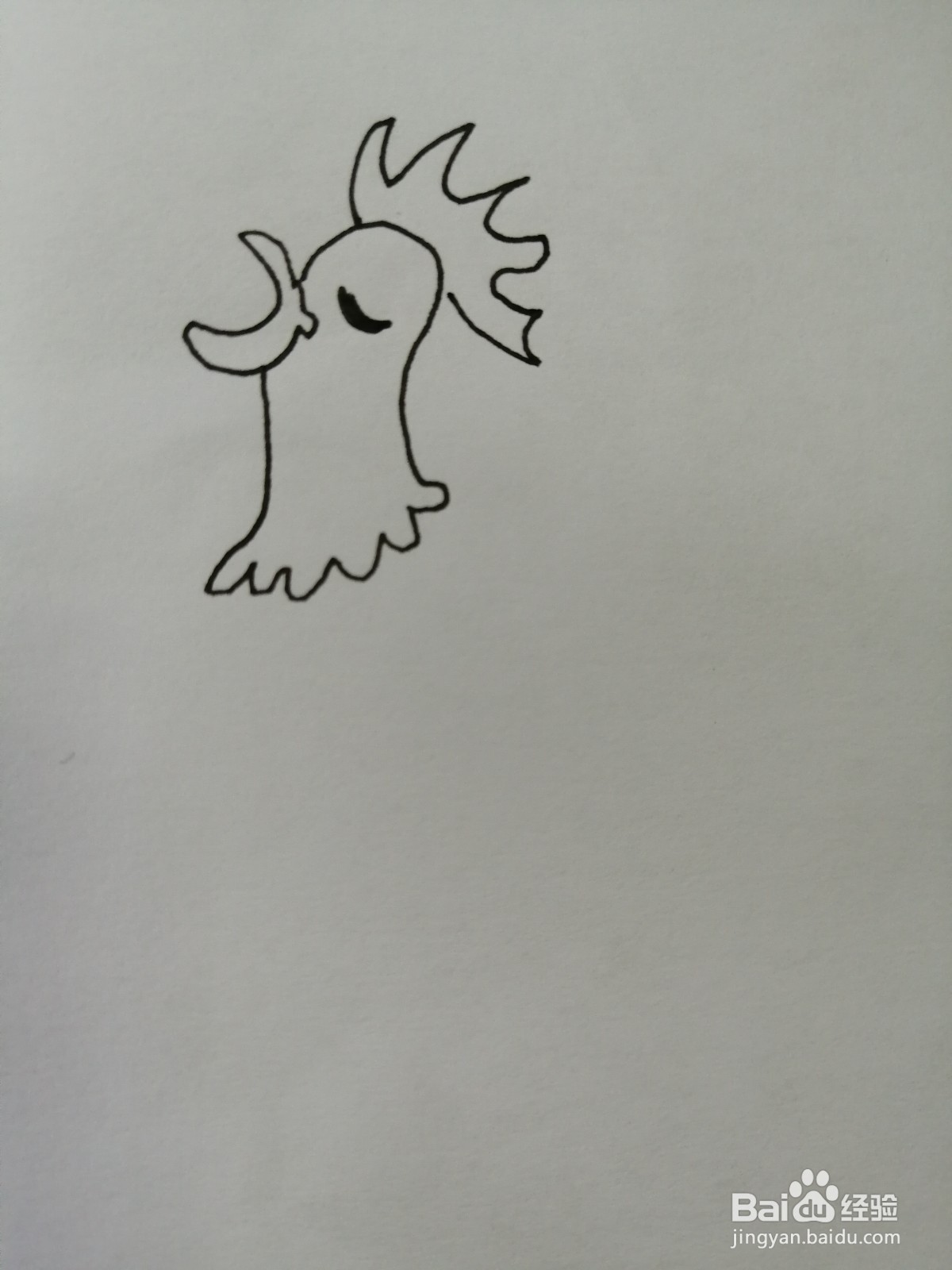简笔画大公鸡怎么画