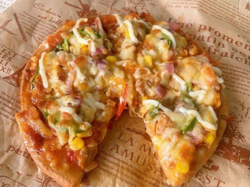 奥尔良鸡肉培根披萨