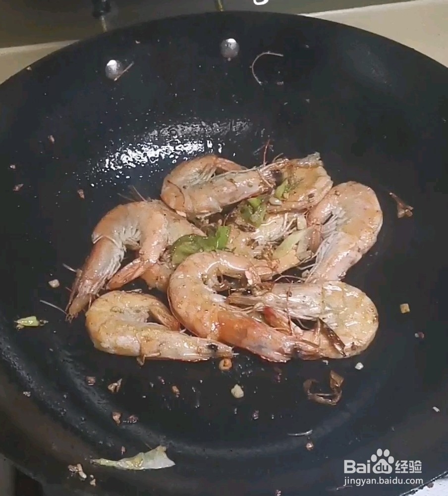 好吃的蒜蓉焖大虾