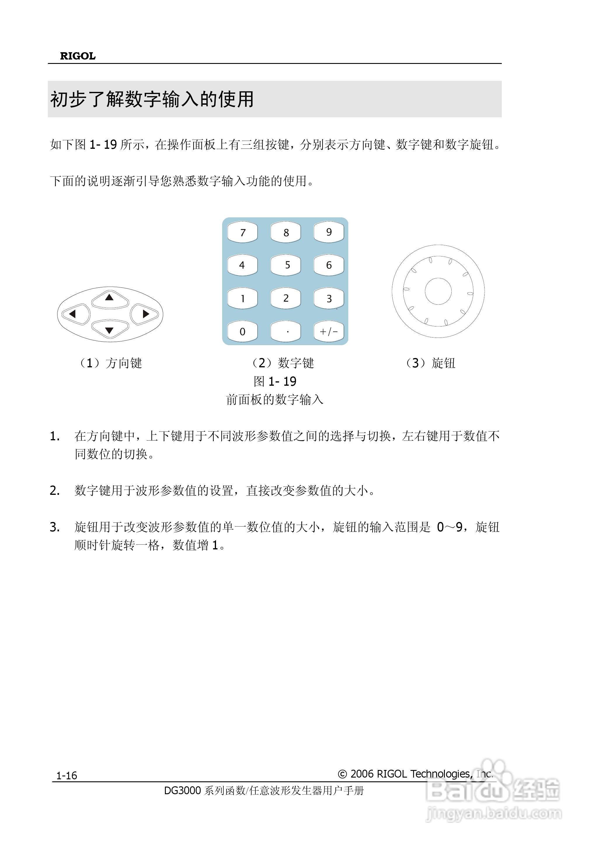 DG3061A函数/任意波形发生器使用说明书:[3]