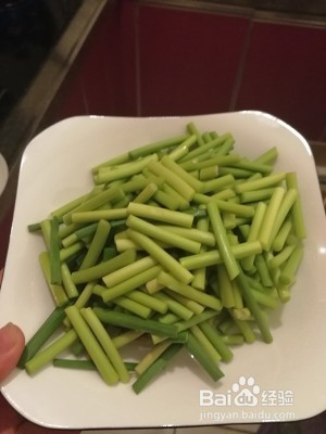 怎么做蒜苔炒肉