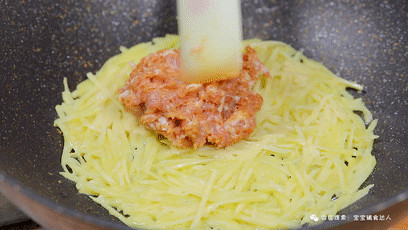 夹心肉饼宝宝辅食的做法