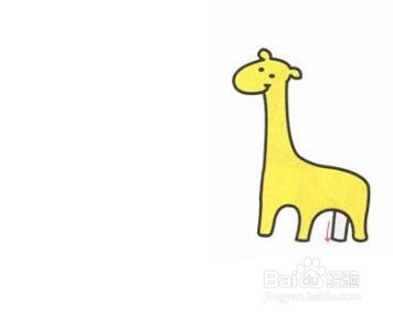 仅需2分钟,让你轻松学会最可爱的长颈鹿简笔画