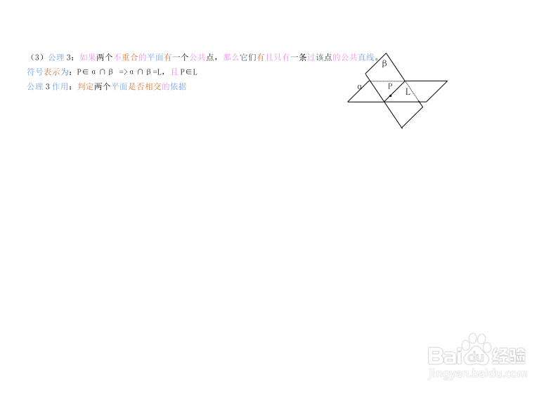 高中数学 必修2知识点 直线与平面的位置关系