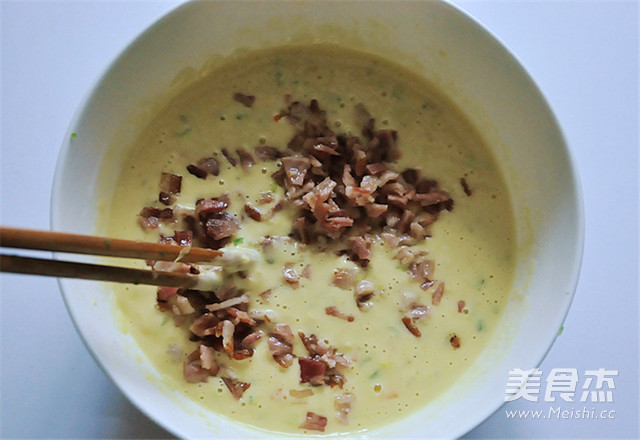 培根葱香蛋饼