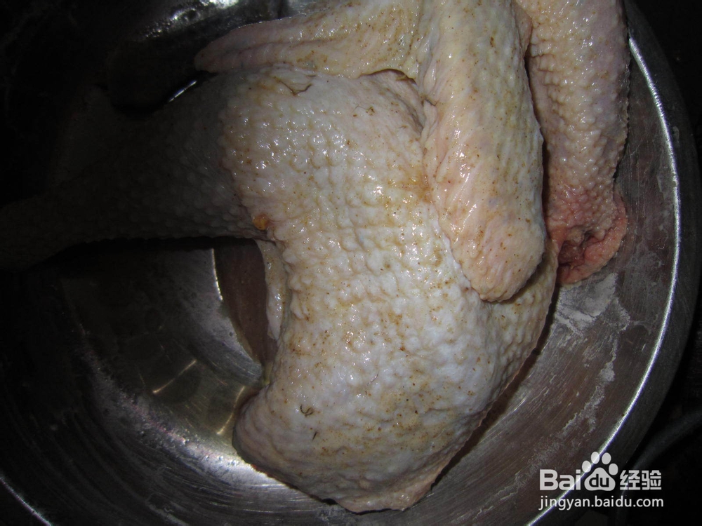 烤箱版客家盐焗鸡