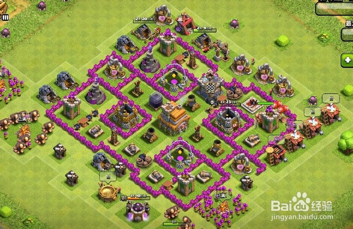 部落冲突七本神阵