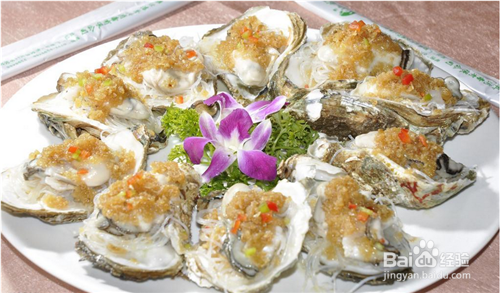 三亚美食之三亚海鲜做法推荐—蒜蓉生蚝