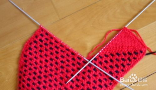 初学者打毛线拖鞋步骤