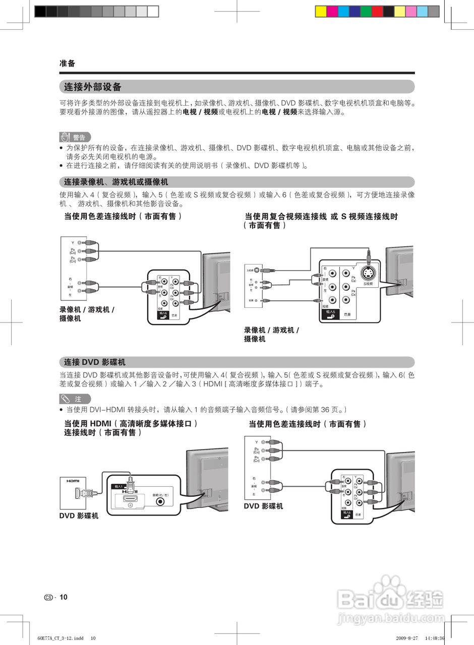 夏普LCD-60Z770A液晶彩电使用说明书:[2]