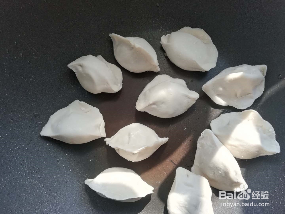 白菜煎饺-周末的早餐