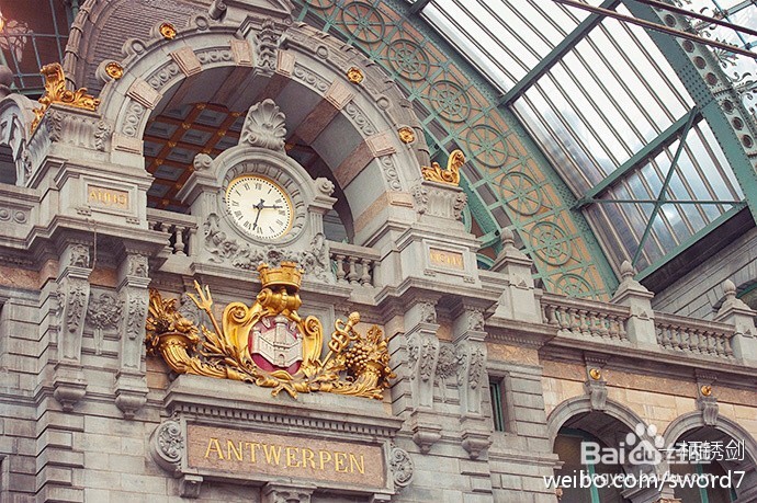 美到不像话的安特卫普火车站