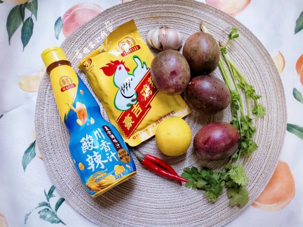 酸辣百香果柠檬花甲
