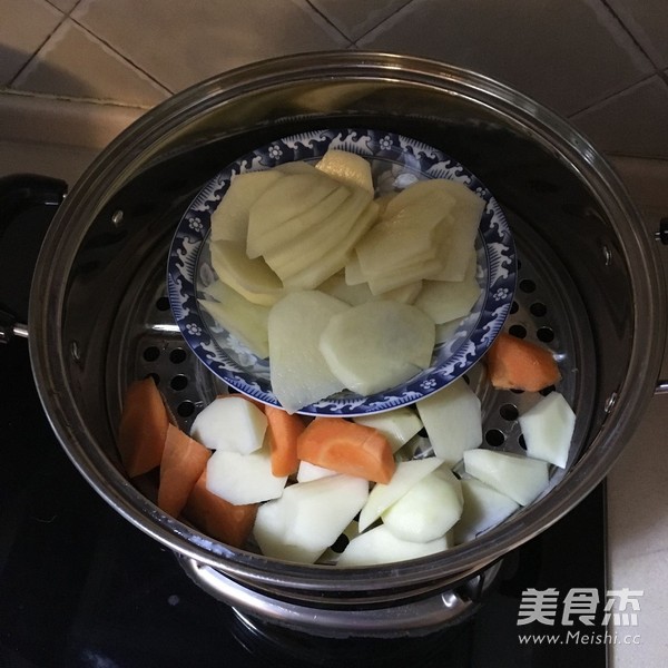 日式土豆泥的做法