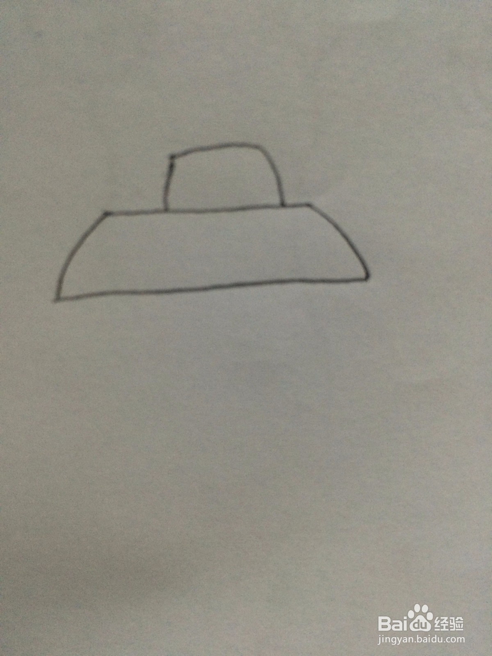 小轿车简笔画是怎样画的