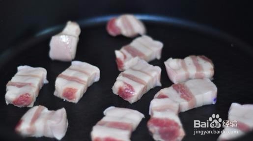 豆参烧肉的做法