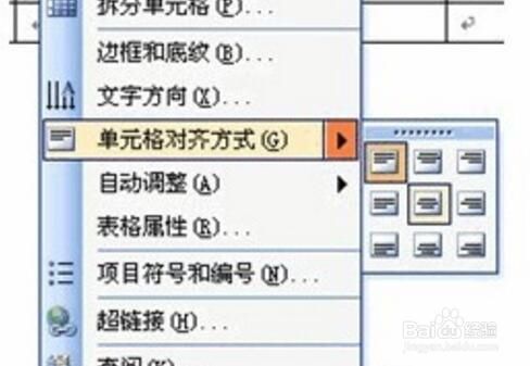 Word表格中文字如何设置左右和上下居中 百度经验