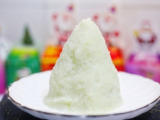 超好看的西兰花土豆泥圣诞树