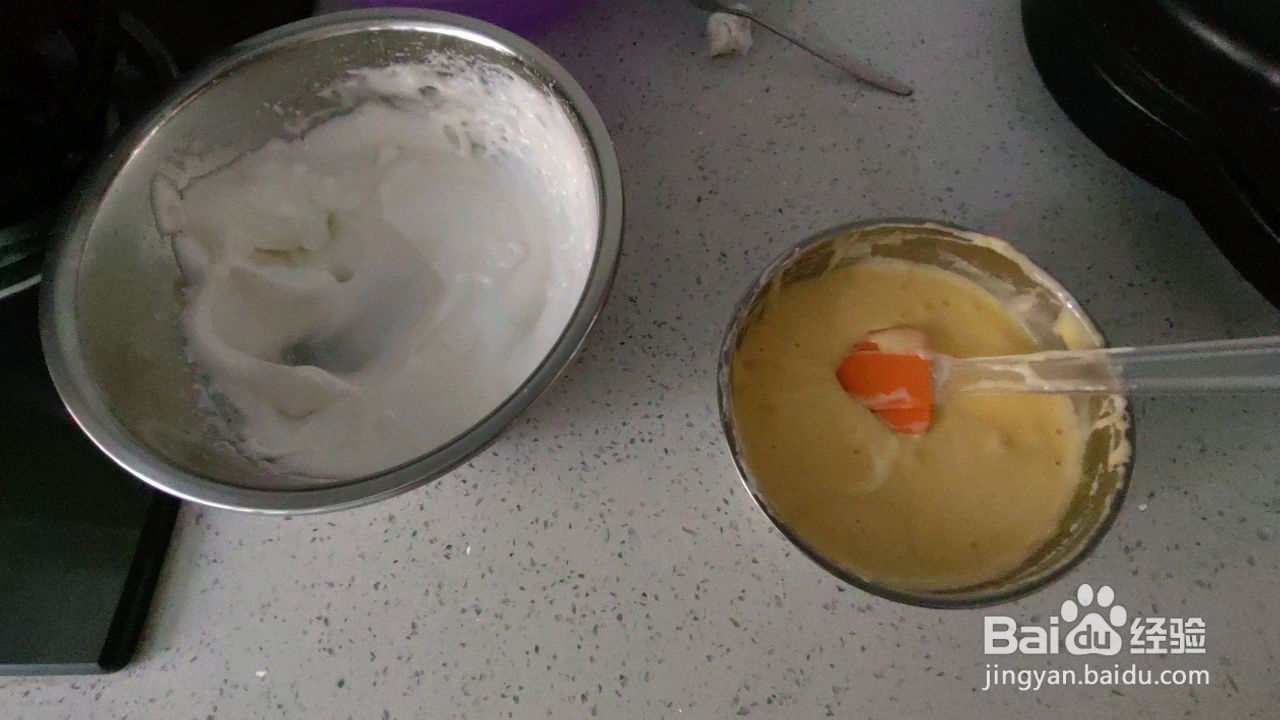 八寸戚风蛋糕的做法