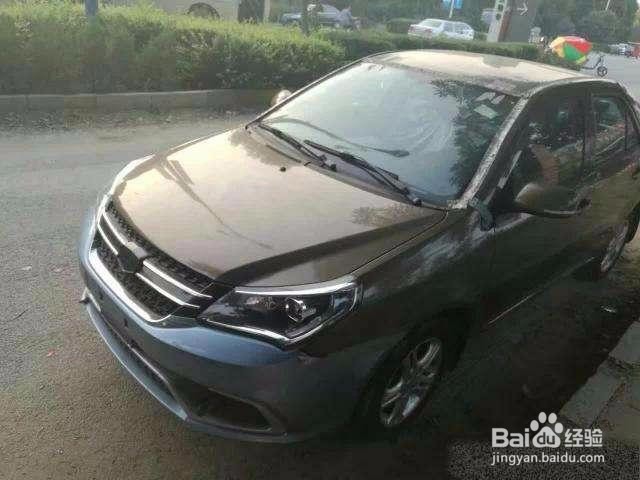 吉利全新路试车,因不能上牌,只能当拆车件来卖