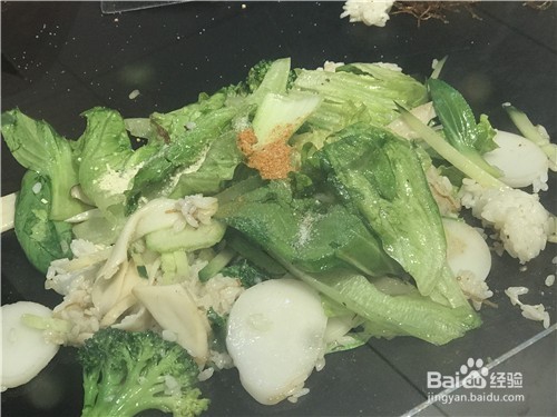 米粉炒饭的做法