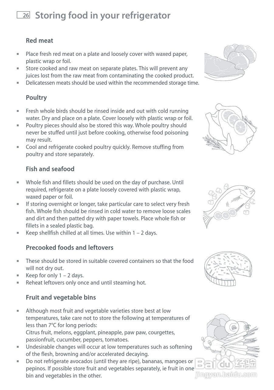 斐雪派克E522BRXFD2冰箱说明书:[3]