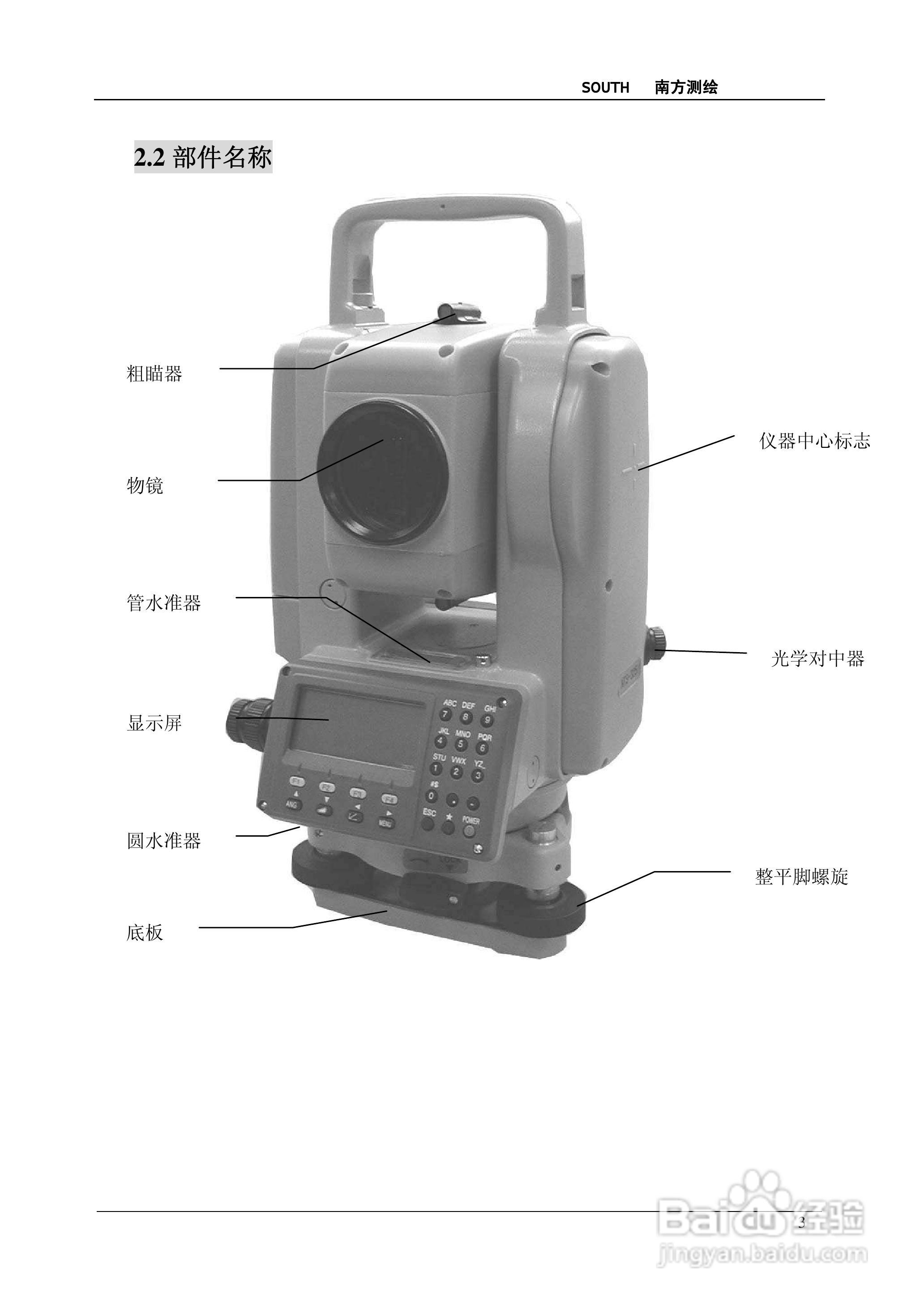 南方测绘全站仪 NTS-350说明书:[1]