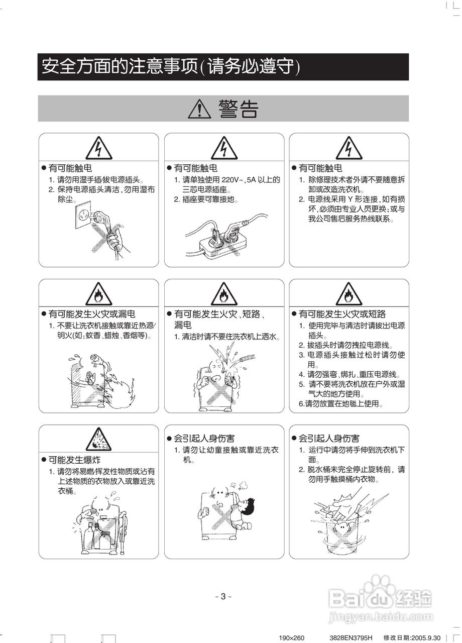 LG XQB55-178F洗衣机使用说明书:[1]