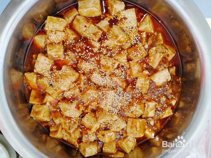 白玉北豆腐,家常麻婆豆腐的做法