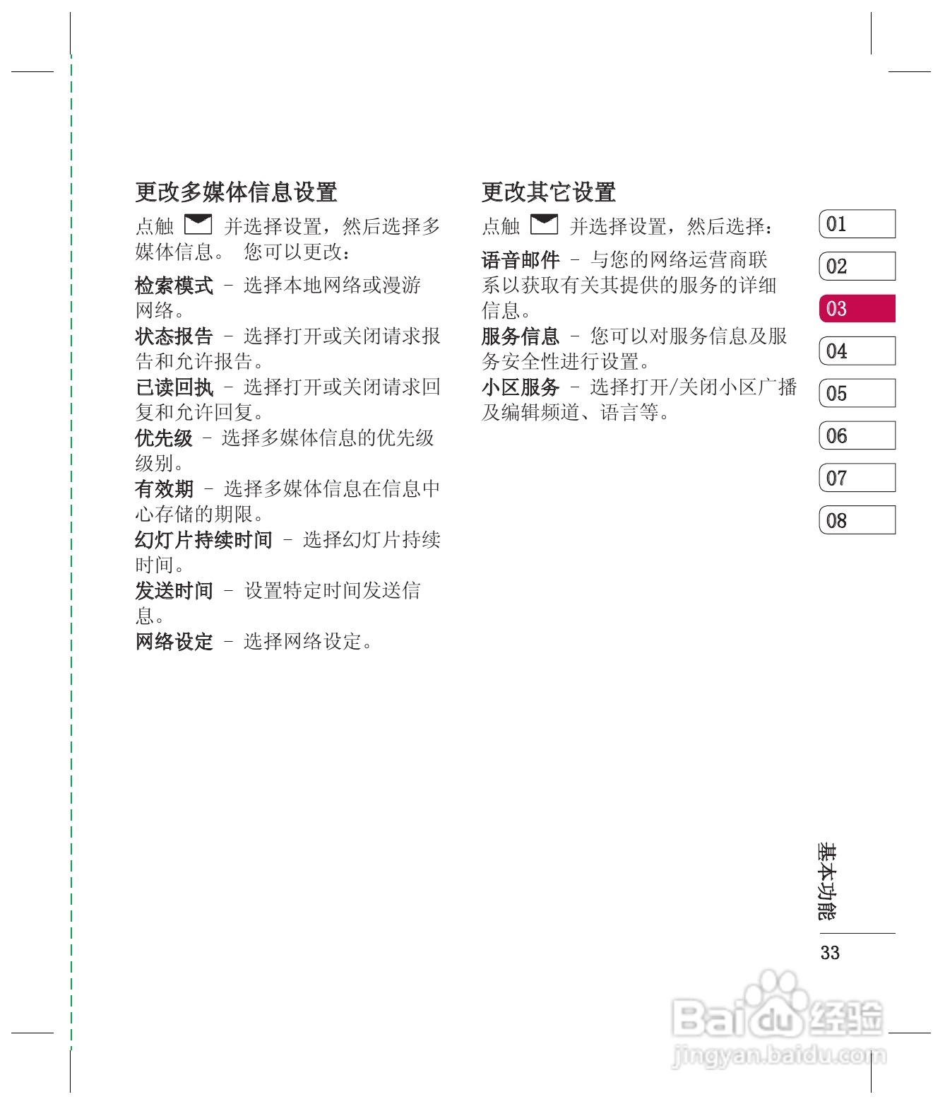 LG KE998手机使用说明书:[4]