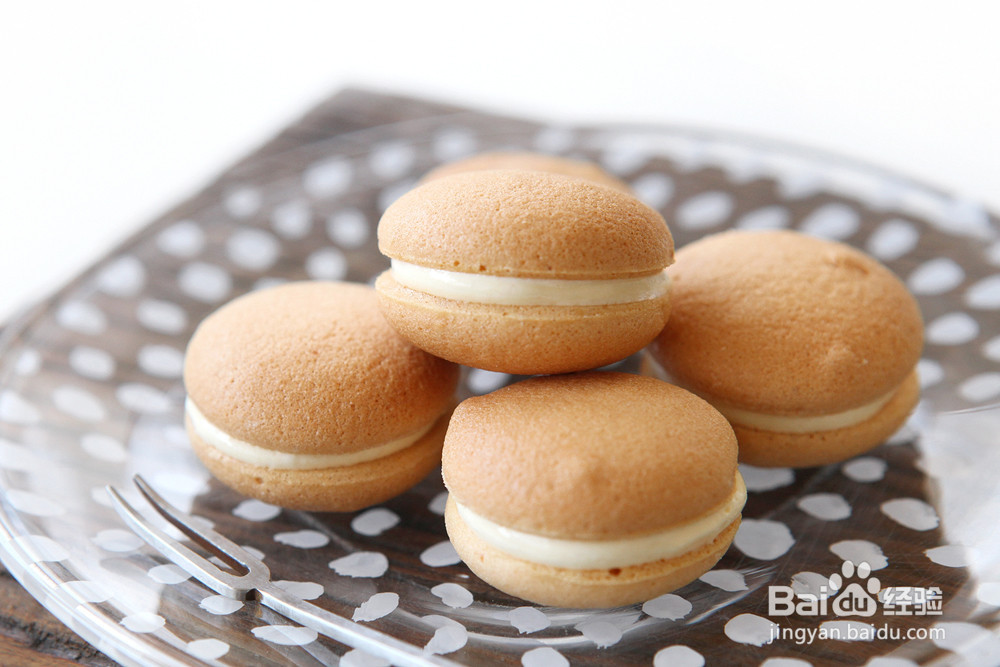 蛋黄夹心小饼的做法