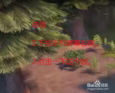 苹果手机怎么设置横屏锁定