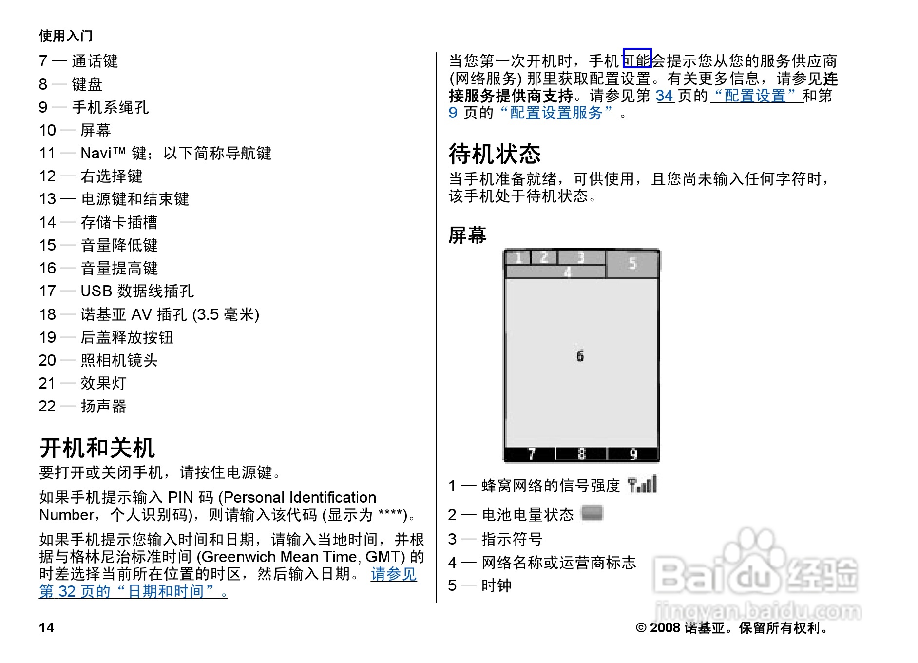 诺基亚5220手机使用说明书:[2]