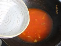 茄汁年糕蟹的做法