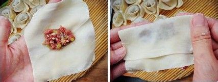 自制香喷喷的牛肉馄饨