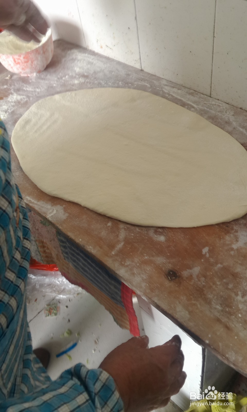 在家里自己烙饼