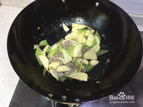 茨菇炒肉片做法