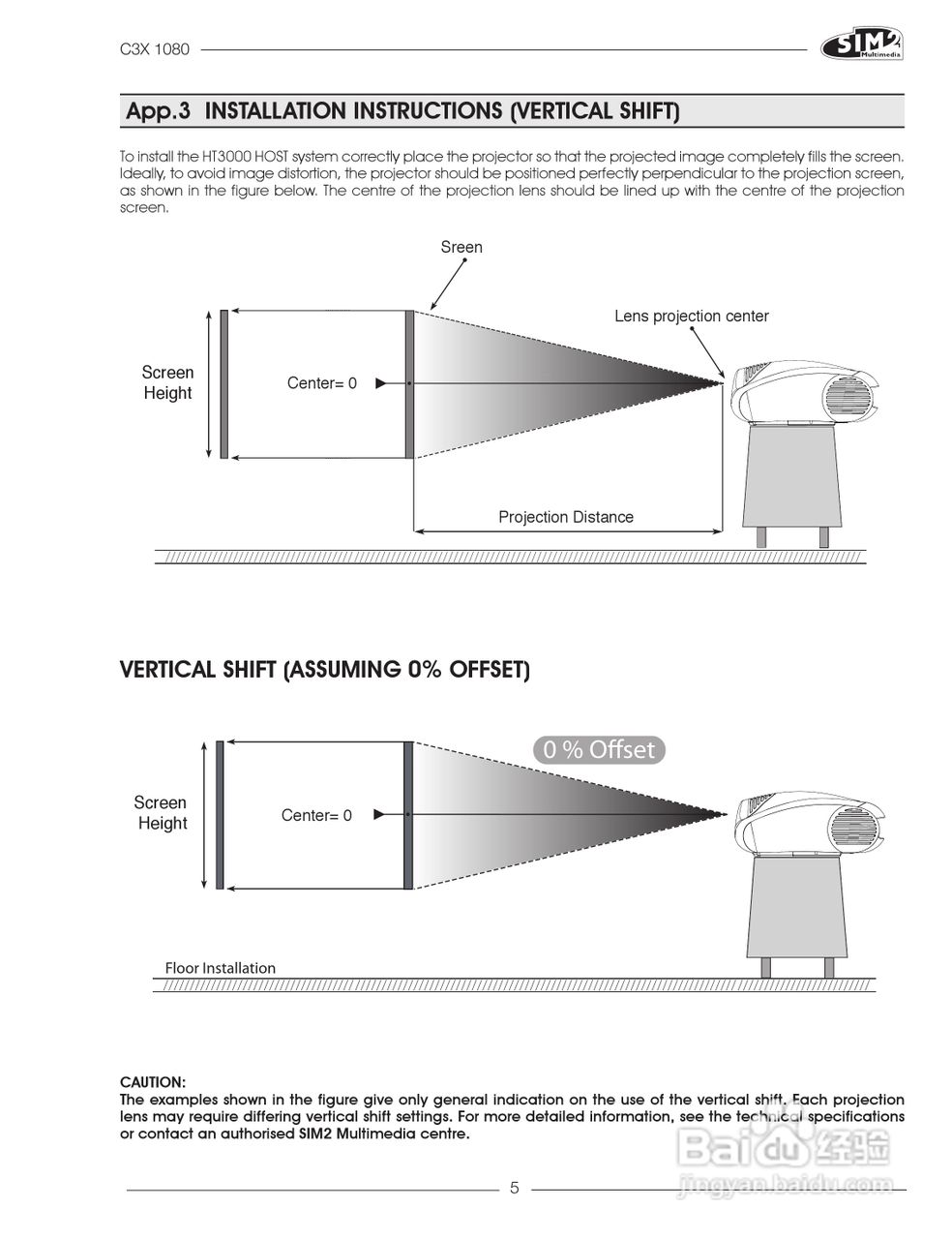 SIM2 C3X 1080投影机说明书:[3]
