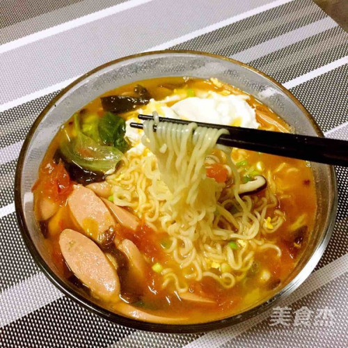 煮泡面的家常做法